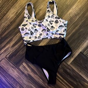 SHEIN One Piece Mushroom Suit